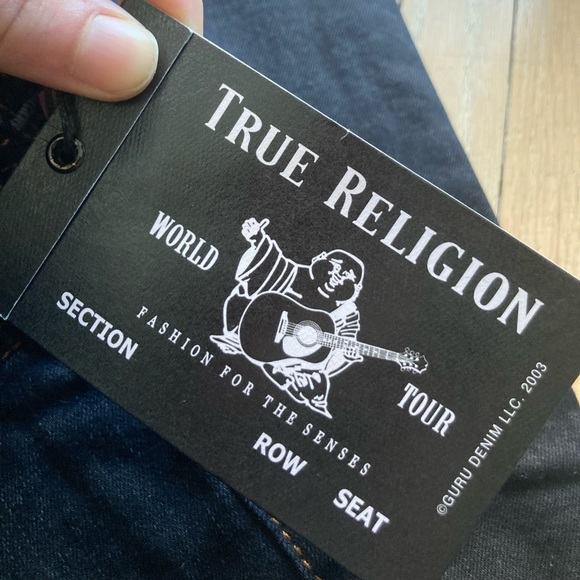 💙NWT!!💙True Religion Geno Slim Relaxed Jeans - Picture 9 of 9